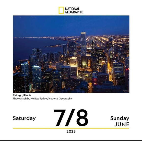 National Geographic "American Road Trips" 2025 Day-to-Day Calendar - Picture 3 of 4